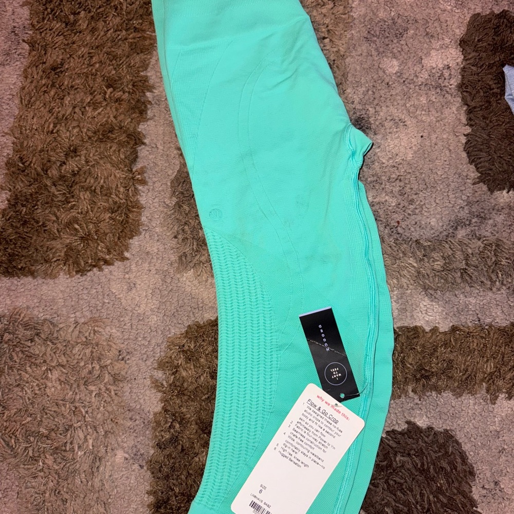 Lululemon Athletica Teal Activewear - Picture 4 of 5